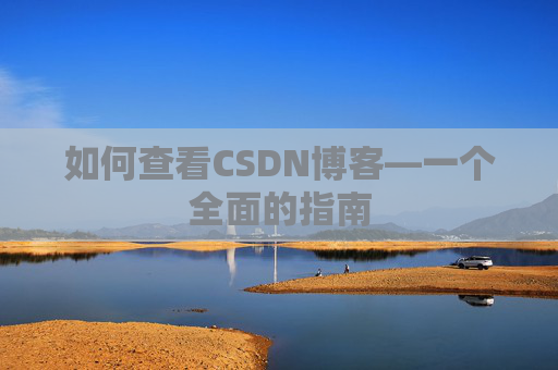 如何查看CSDN博客—一个全面的指南
